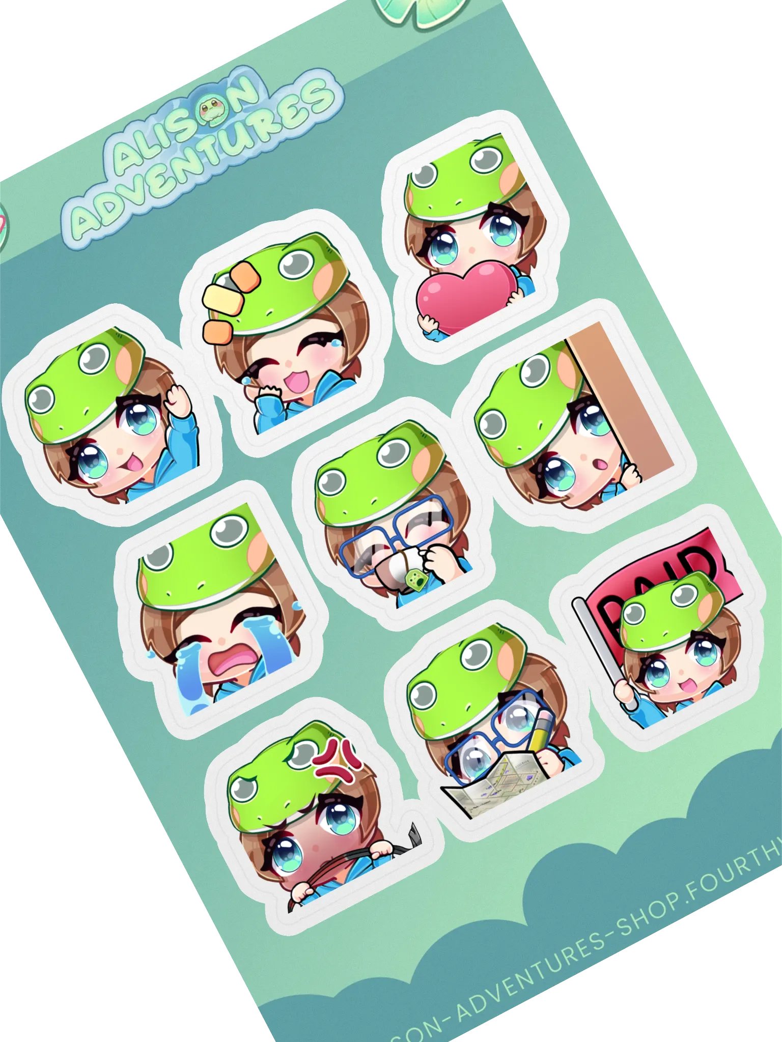 Ali Emotes - Stickers product image (1)