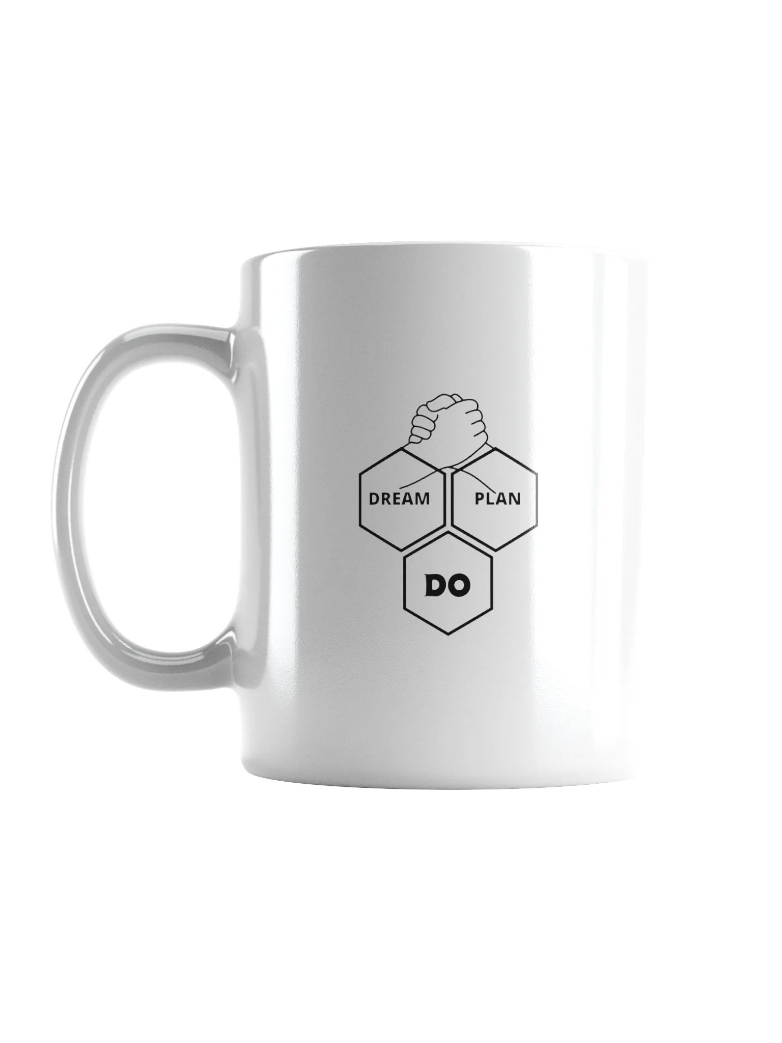 Dream Plan Do mug design on two sided product image (6)