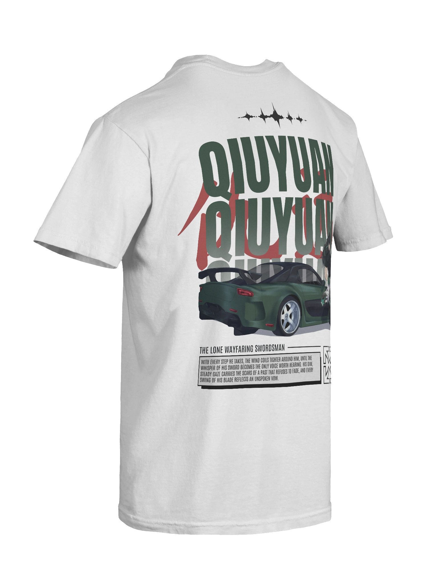 Qiu Yuan JDM T-Shirt (Light Colors) | Wuthering Waves Anime Streetwear product image (11)