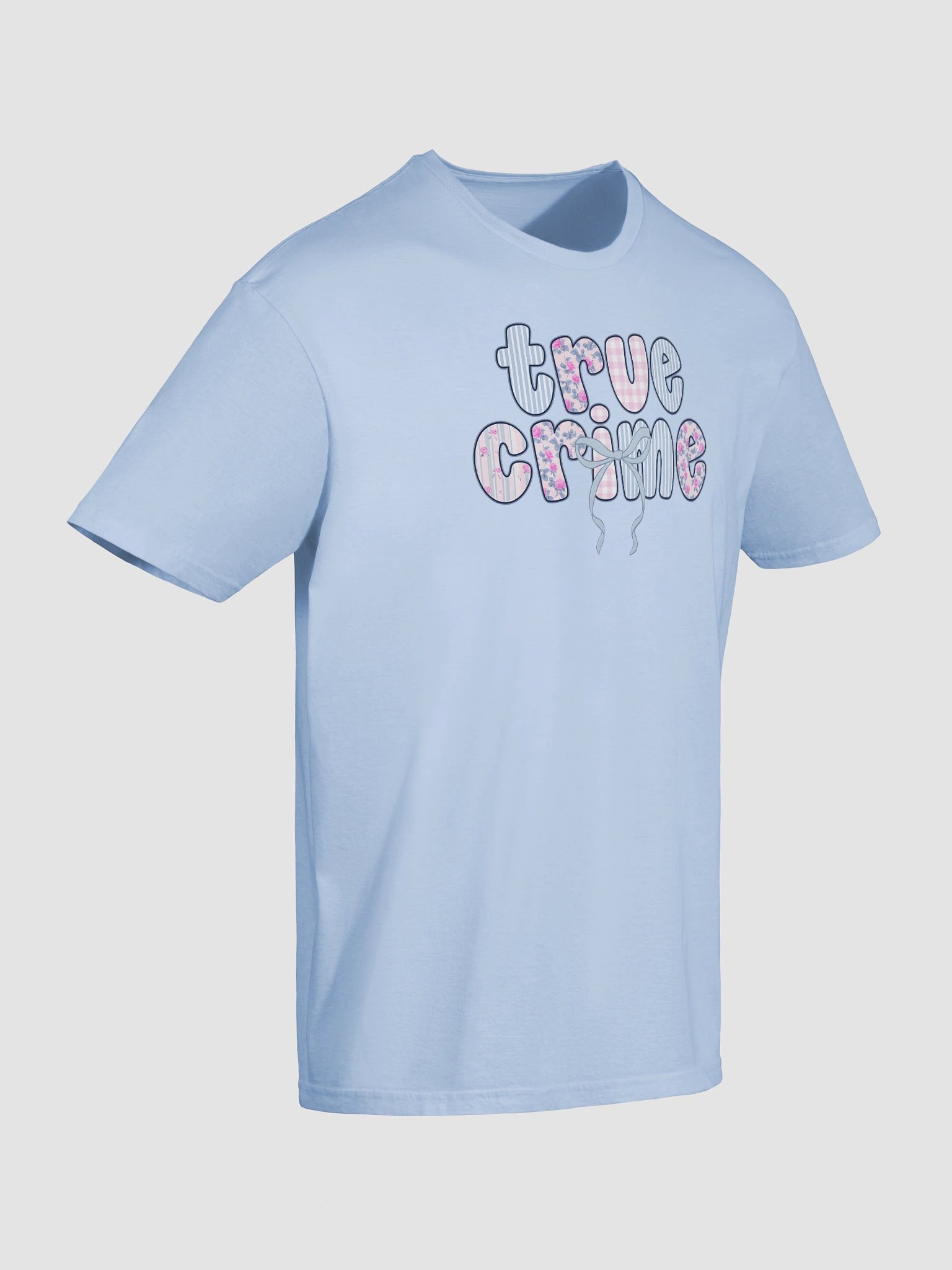 True Crime Pastel Coquette Floral Bow Shirt product image (79)
