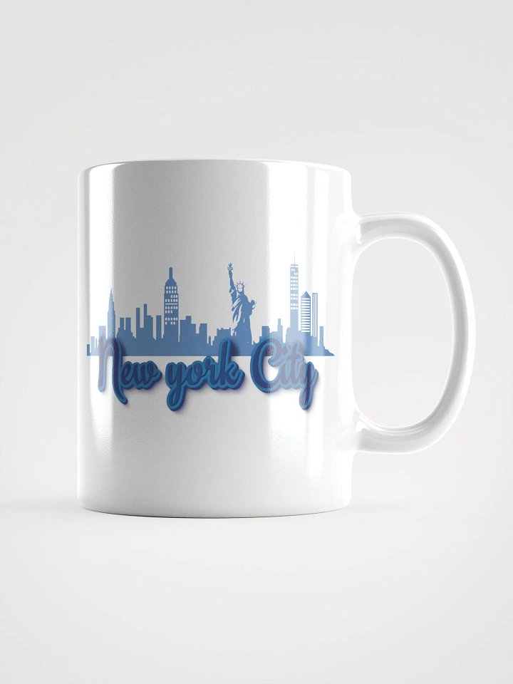 Blue City Skyline New York Mug product image (3)