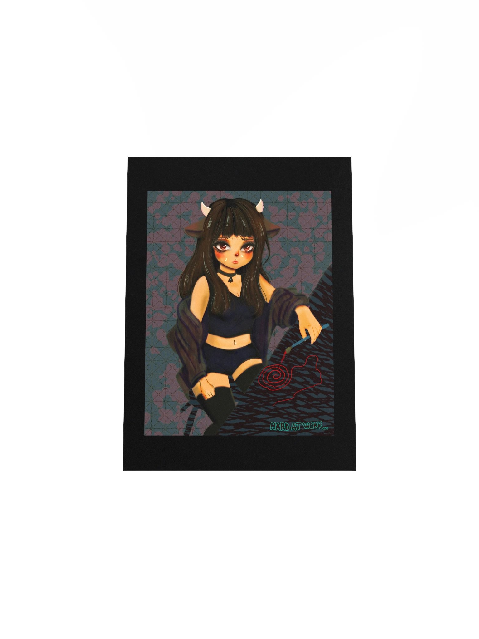 Struggling Artist Mode Print Poster product image (10)