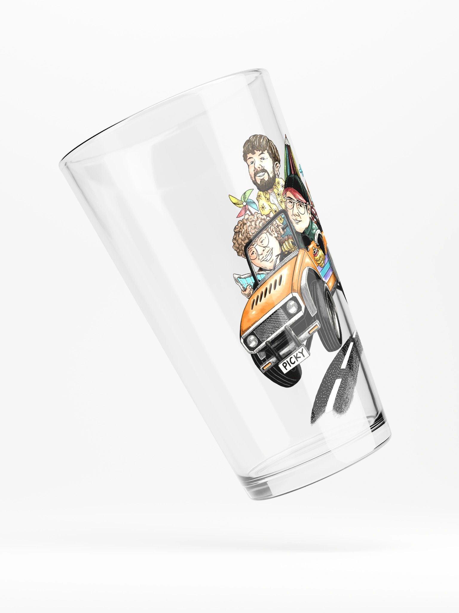 Summer Drive Pint Glass product image (5)