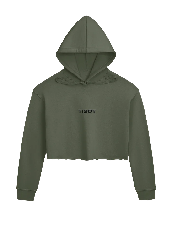 TISOT Women’s Fleece Crop Hoodie product image (1)