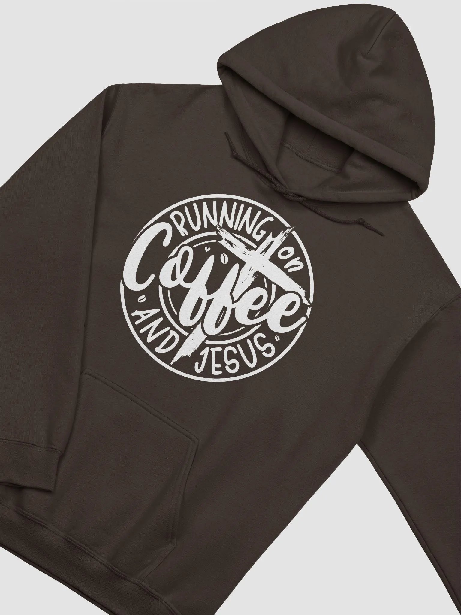 Running on Coffee & Jesus Classic Hoodie product image (4)