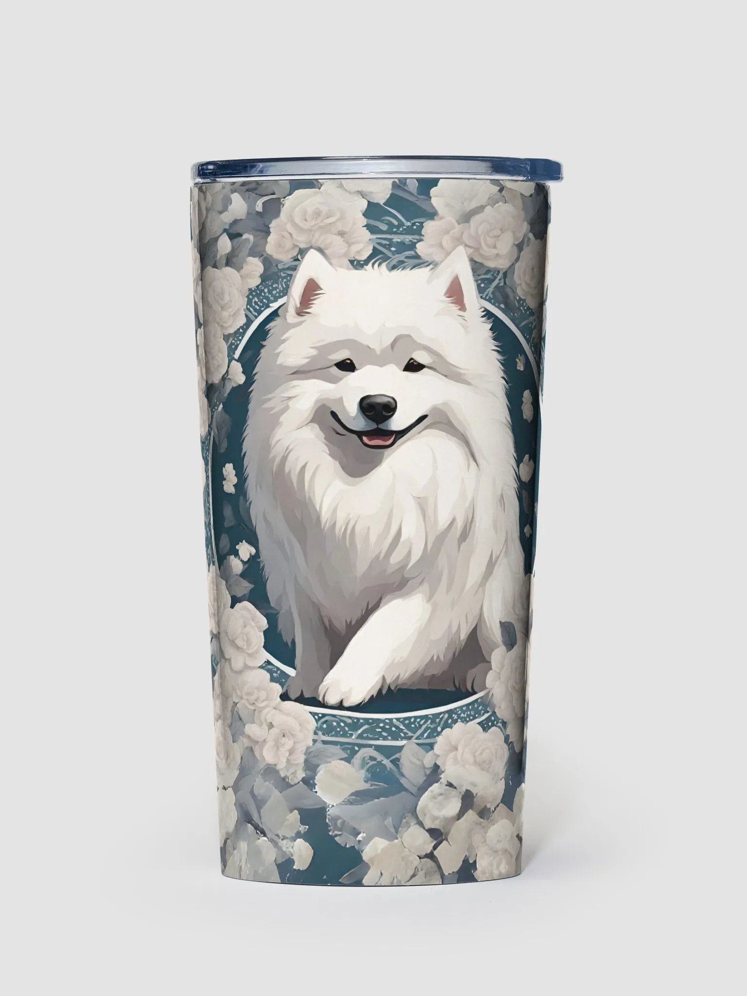 Vintage Samoyed 20oz Stainless Steel Tumbler product image (2)