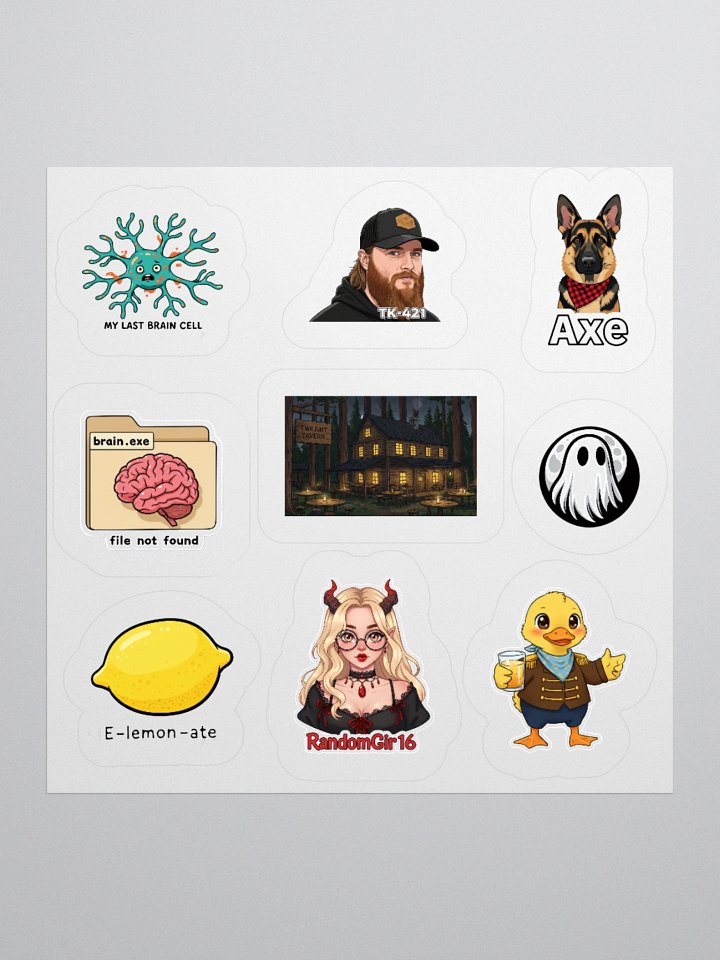 Tavern Collection Kiss Cut Stickers product image (1)