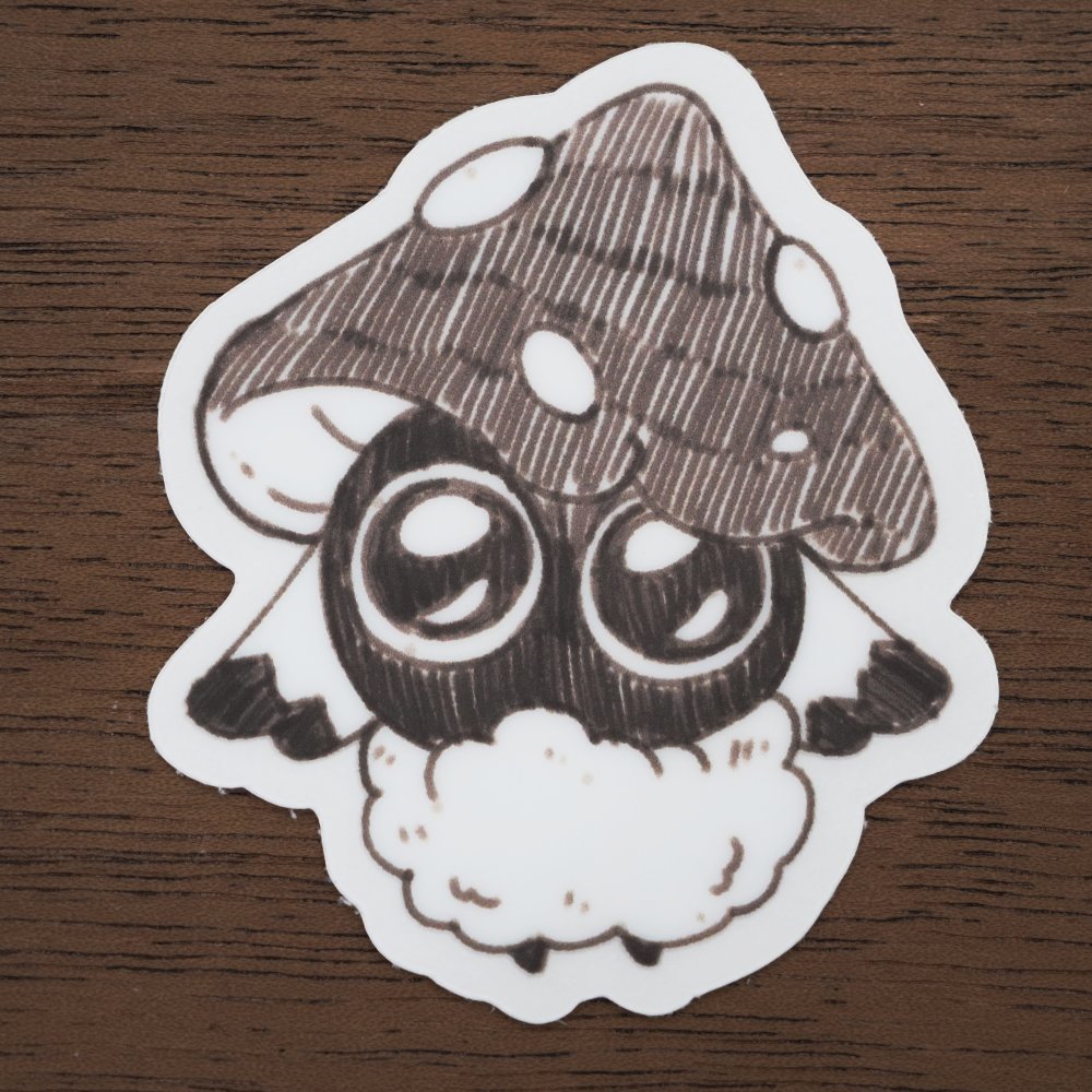 Shroomper Doodle Sticker product image (1)