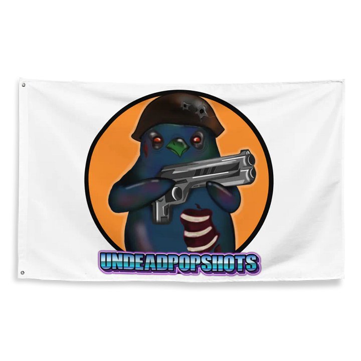 UndeadPopShots Penguin Flag Logo Color Orange product image (2)