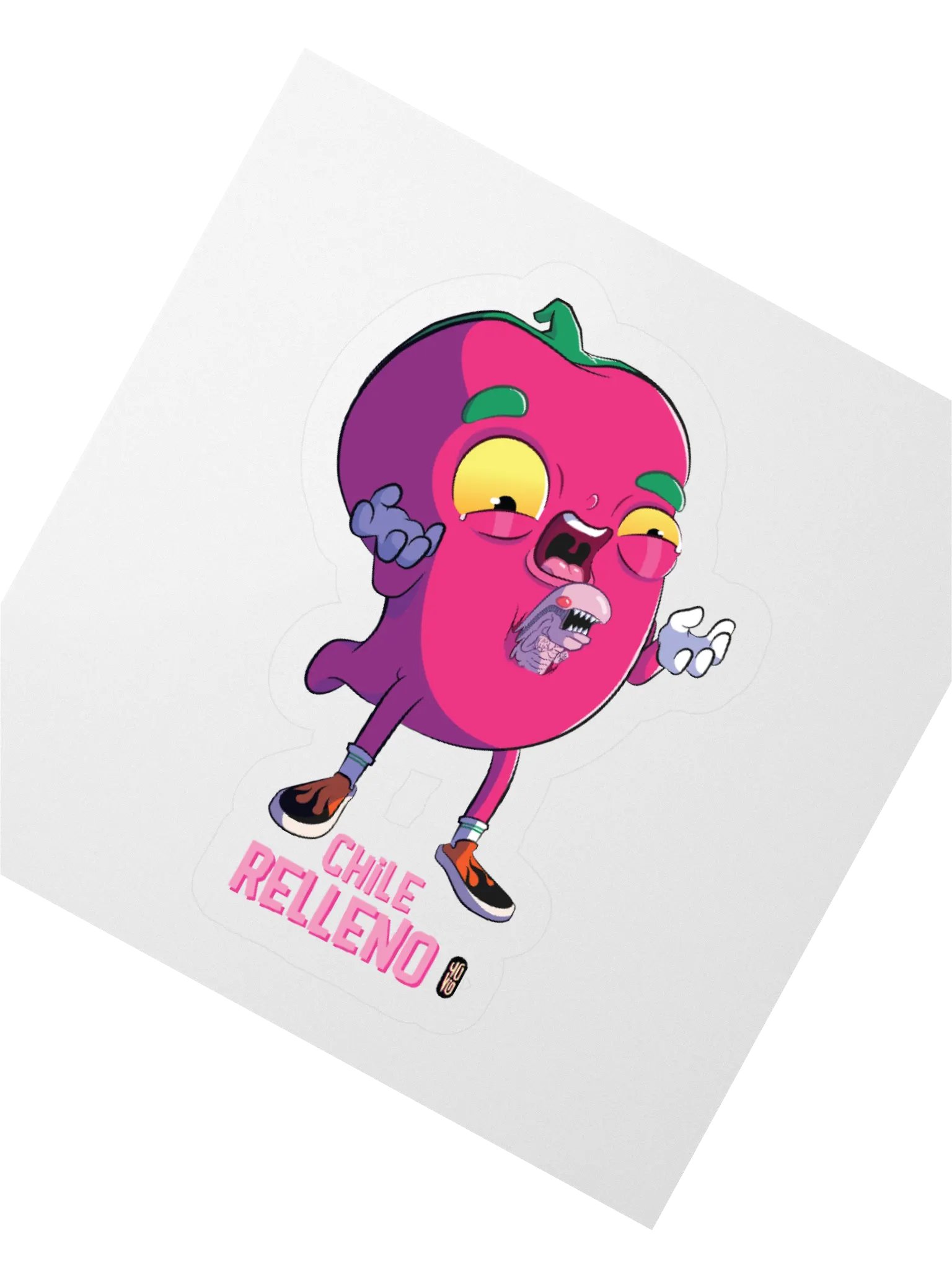 Chile Relleno - Sticker (Kiss Cut) product image (2)