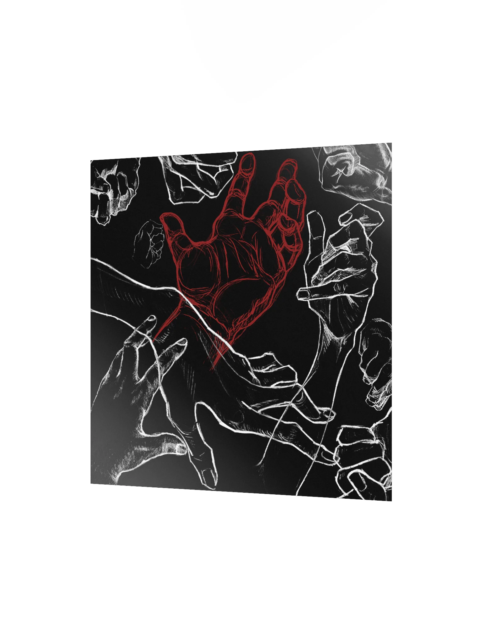 HANDS! No-Text Art Poster product image (9)