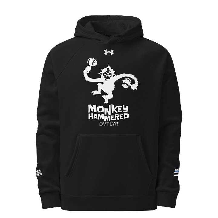 Monkey Hammered OVTLYR Hoodie - Black product image (1)