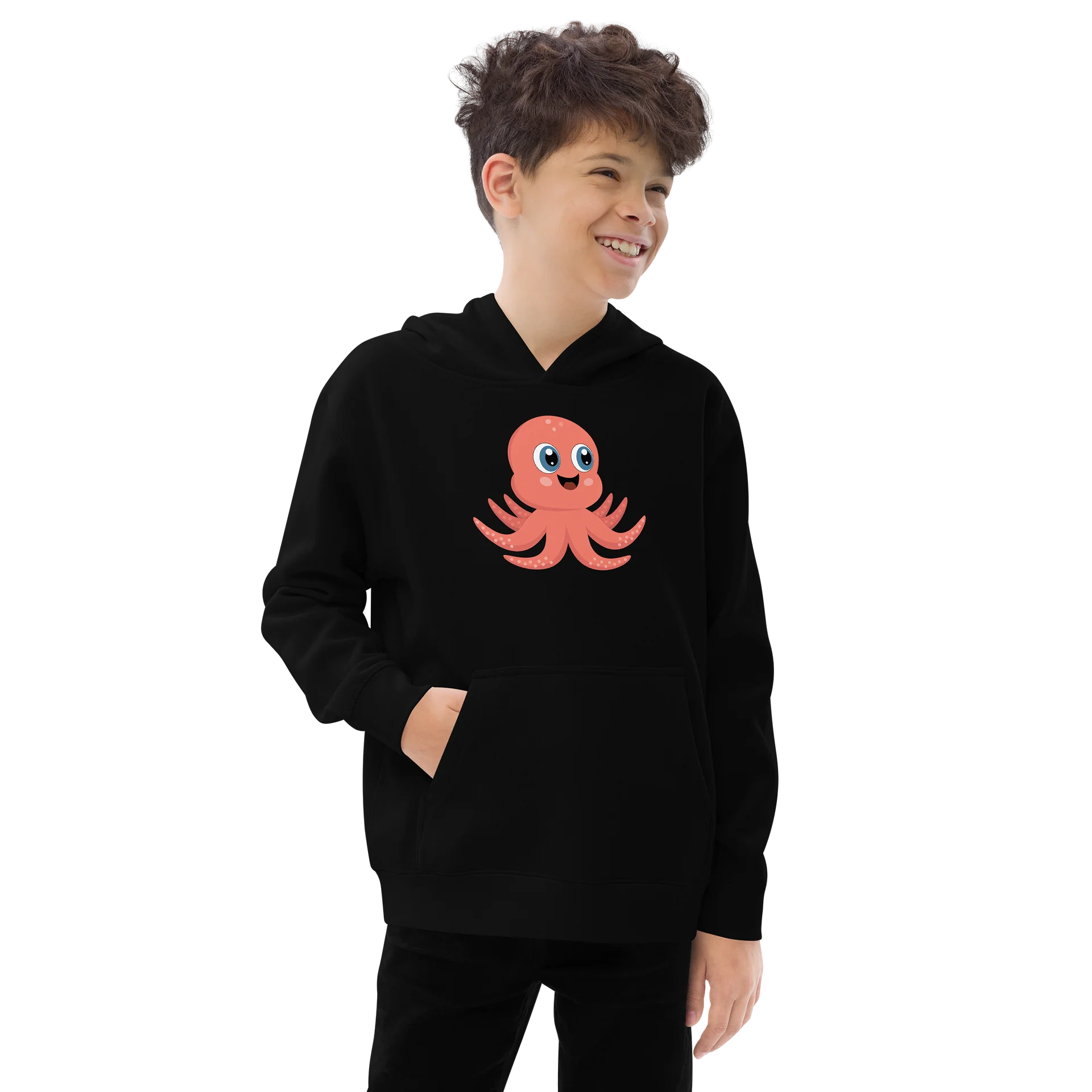 Sea Friends Octopus Fleece Pullover product image (4)
