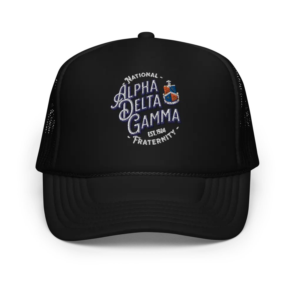 ADG Foam Trucker Cap - Embroidered product image (1)