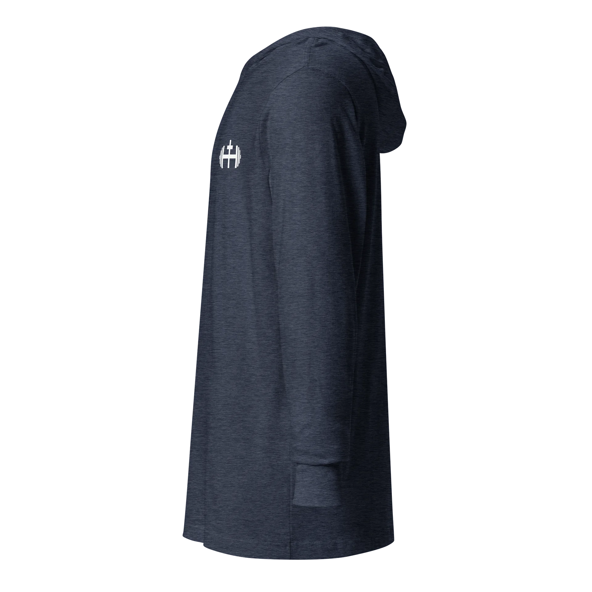 His House Unisex Hooded Long Sleeve Tee by His House