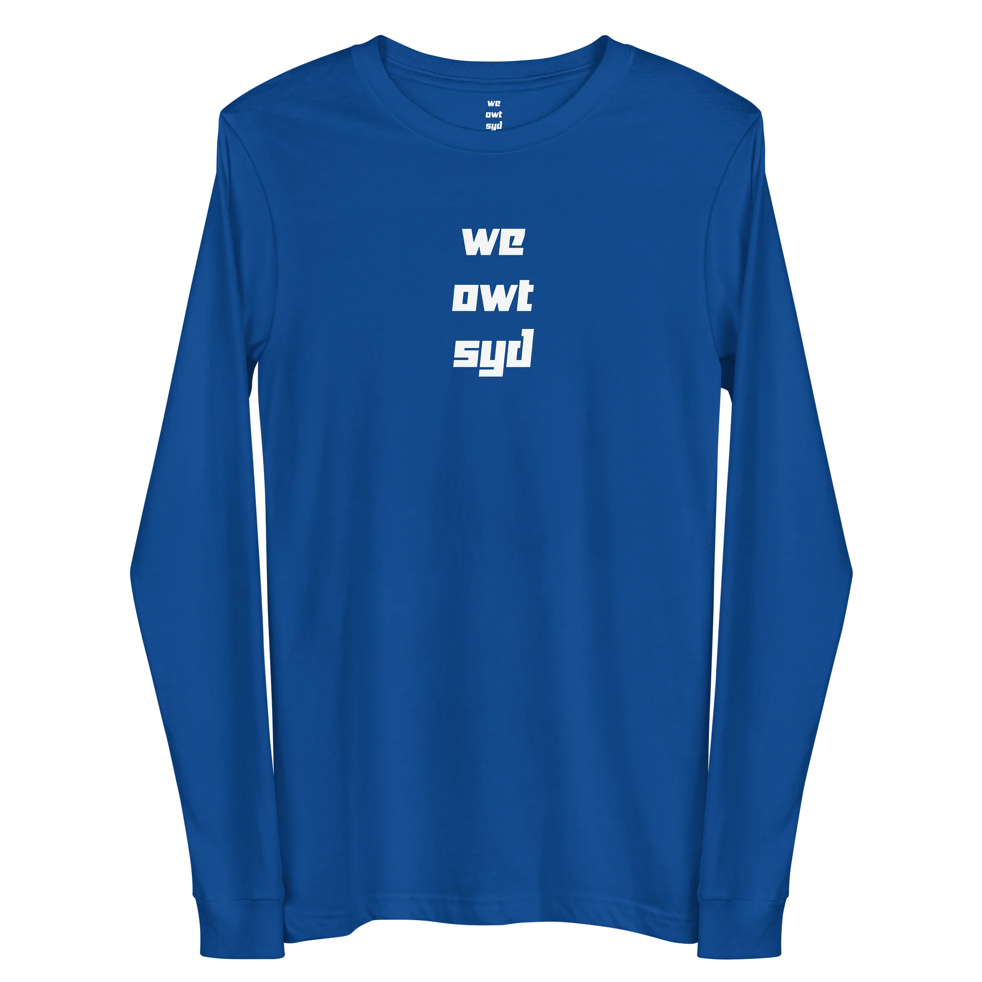 WeOwtsyd Premium Long Sleeve T-Shirt - Royal Blue product image (2)