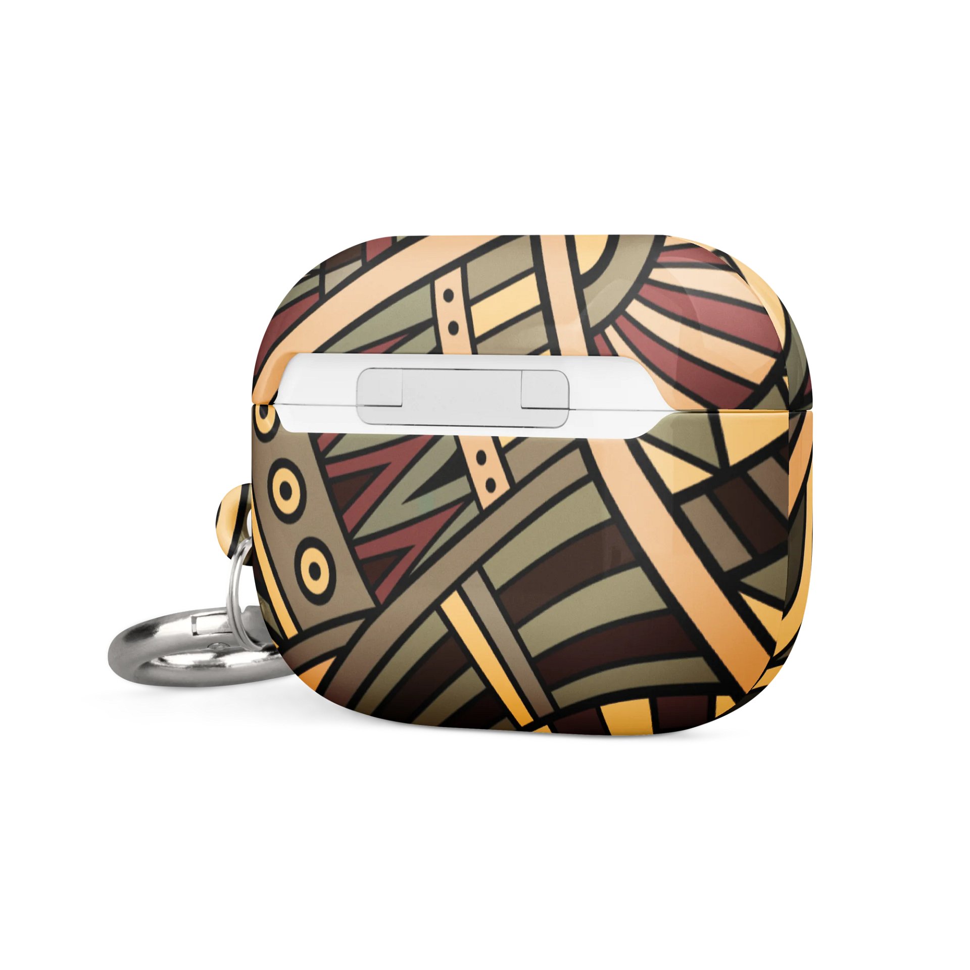 Earthy Geometric All-Over AirPods® Case product image (20)