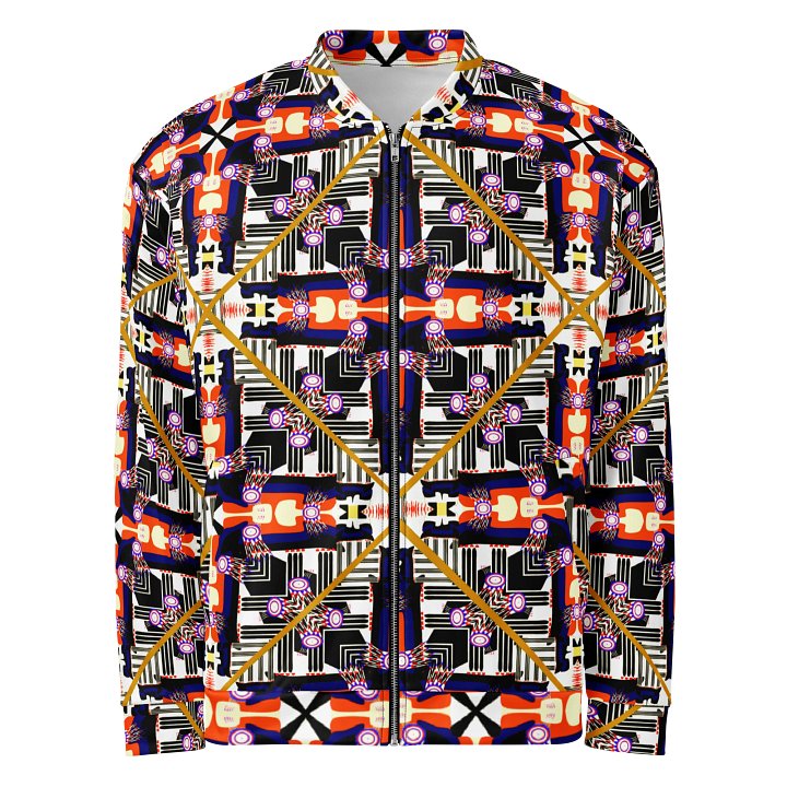Jellyfish at The Crossroads All-Over Print Bomber Jacket product image (1)