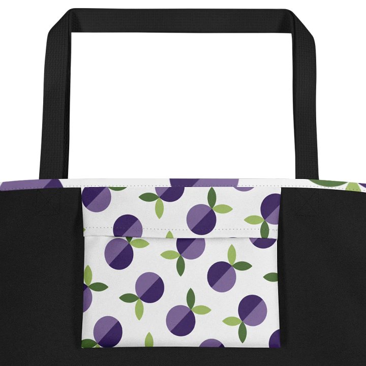 Vibrant Circles and Leaves All-Over Print Tote Bag product image (2)