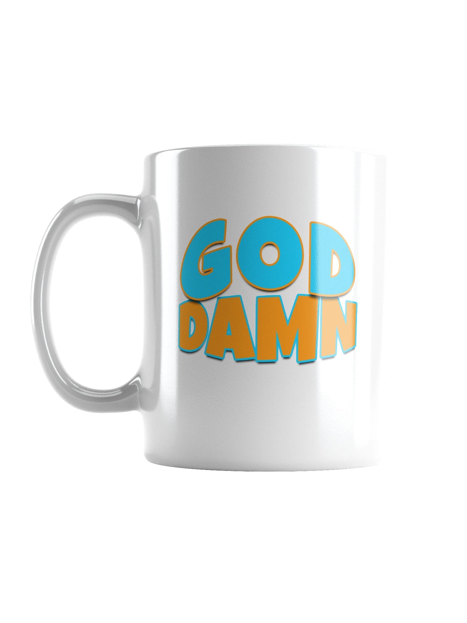 GOD DAMN COFFEE MUG product image (3)