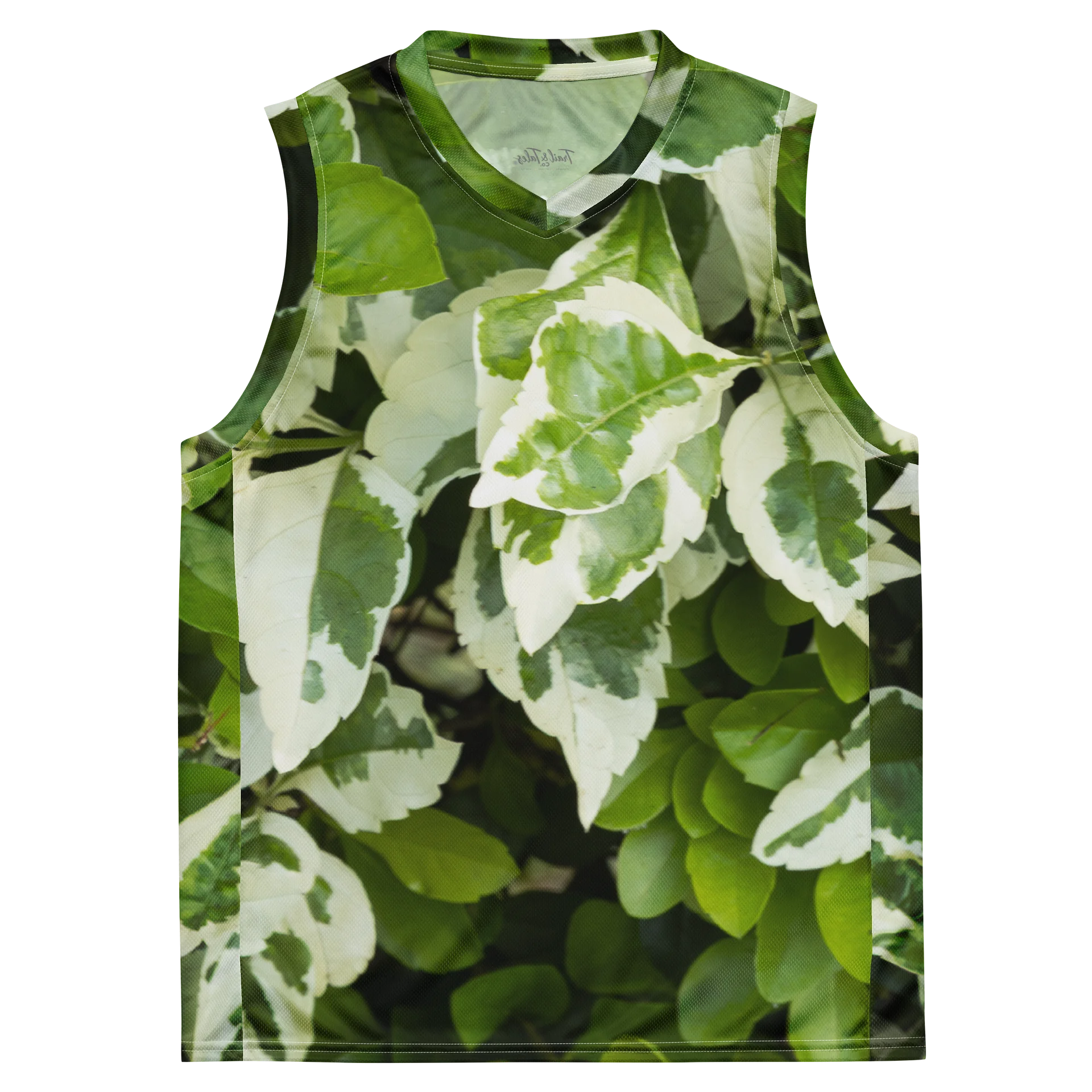 Moss & Parch All-Over Print Recycled Unisex Basketball Jersey product image (2)