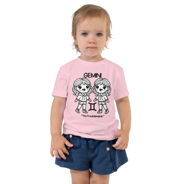 Gemini Tiny Troublemaker Toddler T-Shirt product image (1)