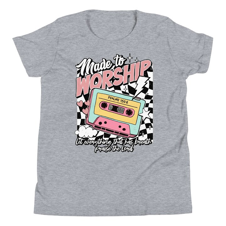 Made to Worship Retro Youth Tee product image (1)