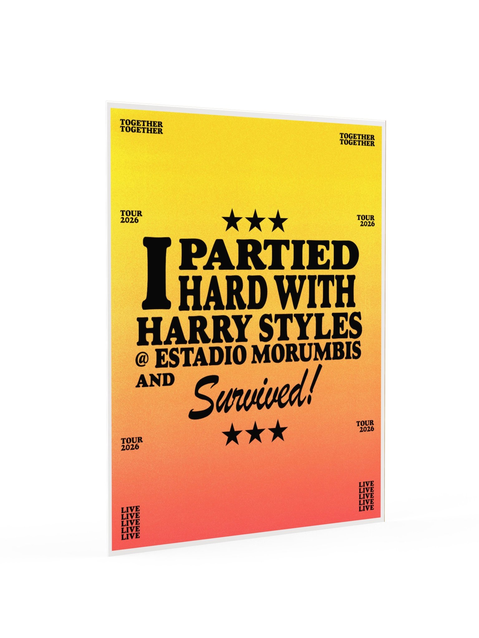Partied Hard São Paulo Poster product image (2)