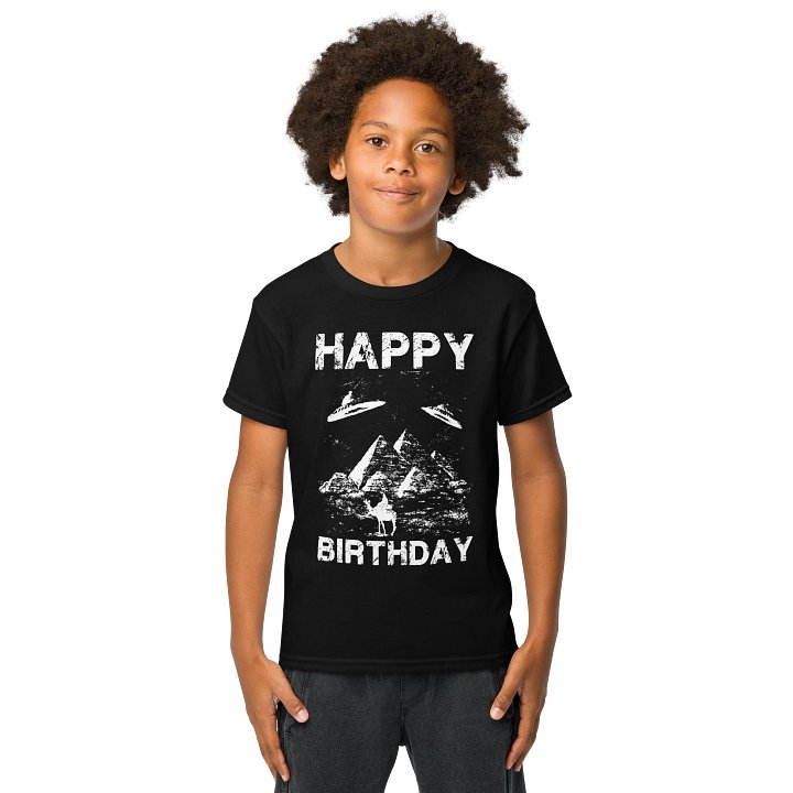 Happy Birthday (UFO Egypt) T-Shirt For Kids product image (1)