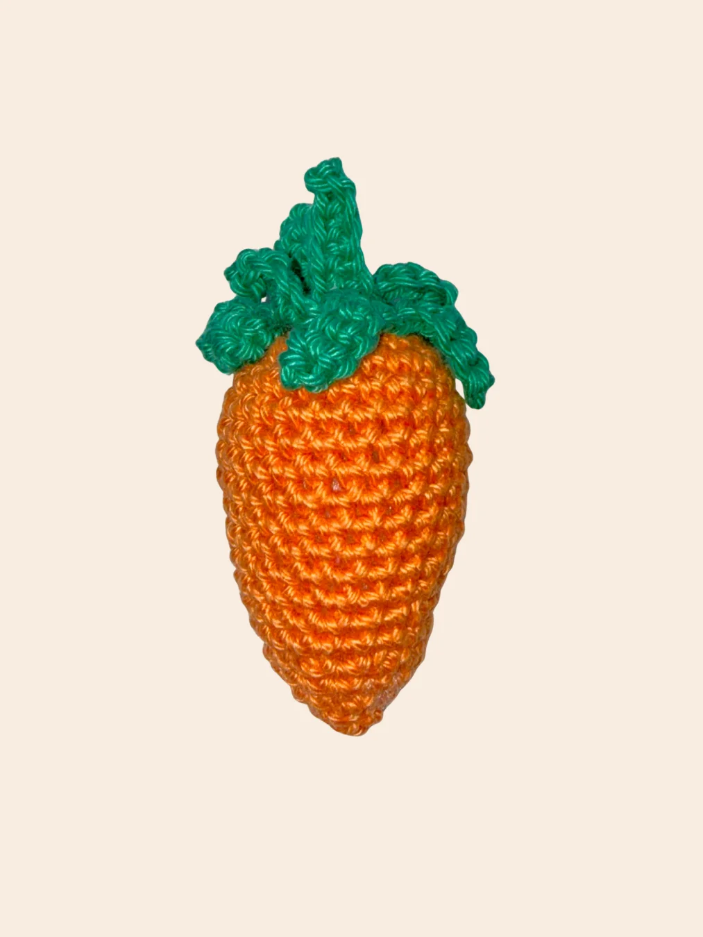 Baby Carrot Crochet Toy Food product image (2)