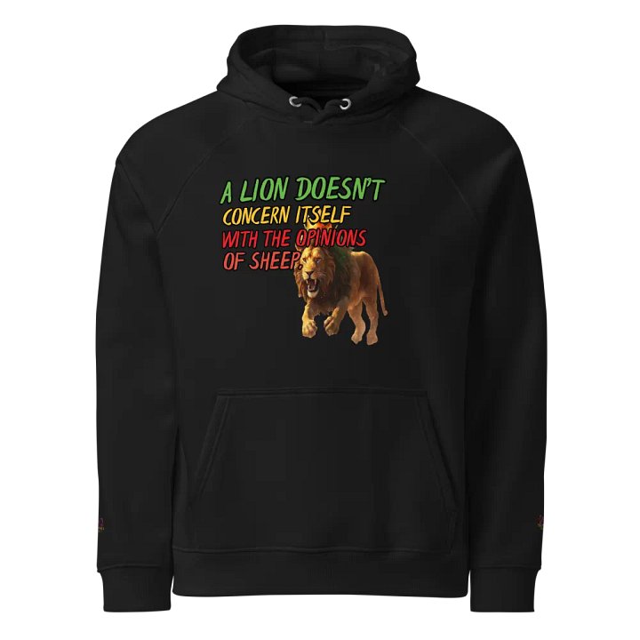 Regal Lion Crowned Unisex Hoodie product image (1)