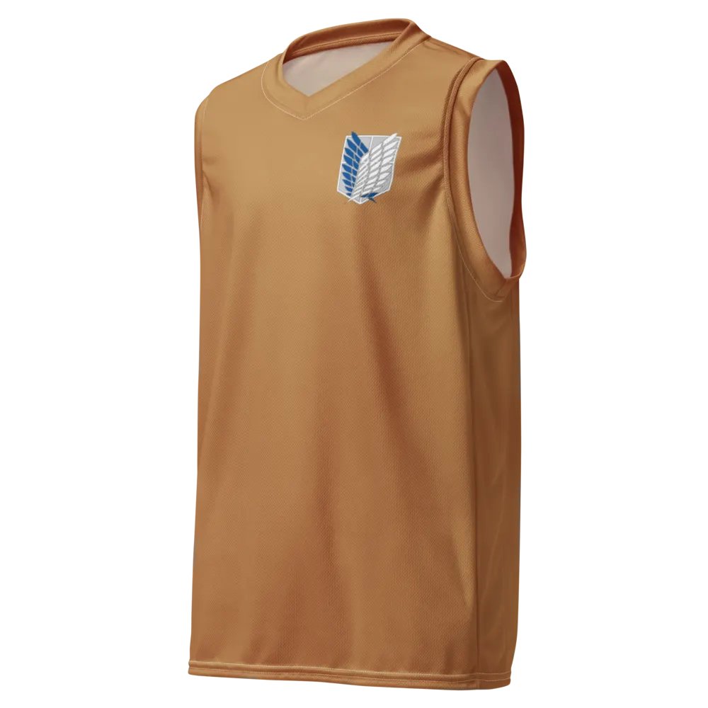 Attack on Titan Scout Regiment Logo Basketball Jersey product image (1)