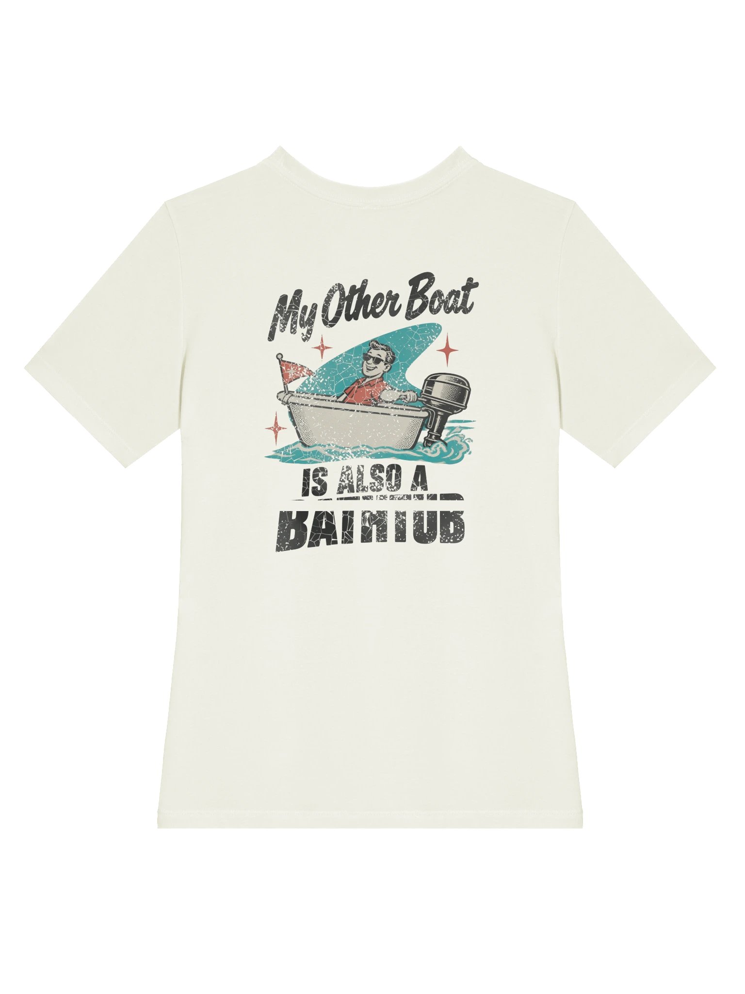 My Other Boat Is Also A Bathtub - Dealer Ad - Women's Relaxed Tee product image (7)