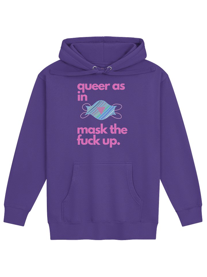 Queer As In Mask TF Up hoodie product image (17)