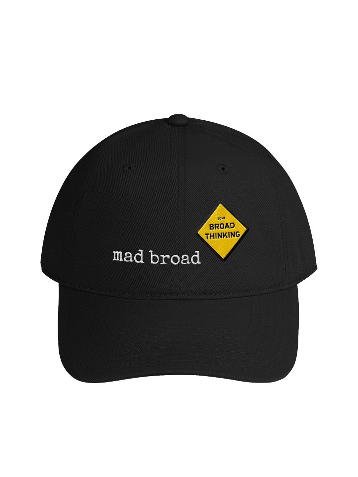 "mad broad" Embroidered Baseball Cap product image (1)
