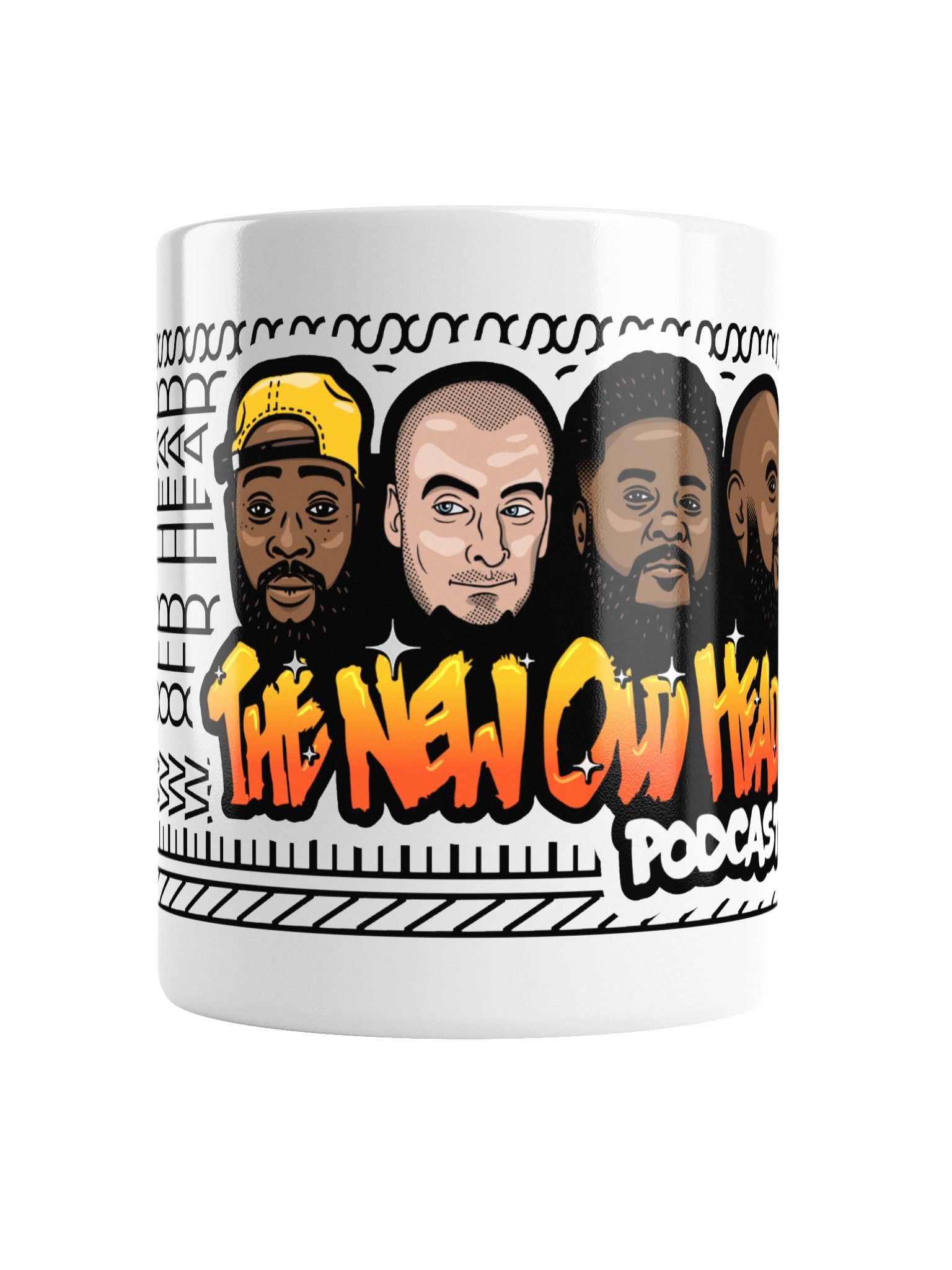 New Old Head's Hidden White Glossy Mug product image (2)