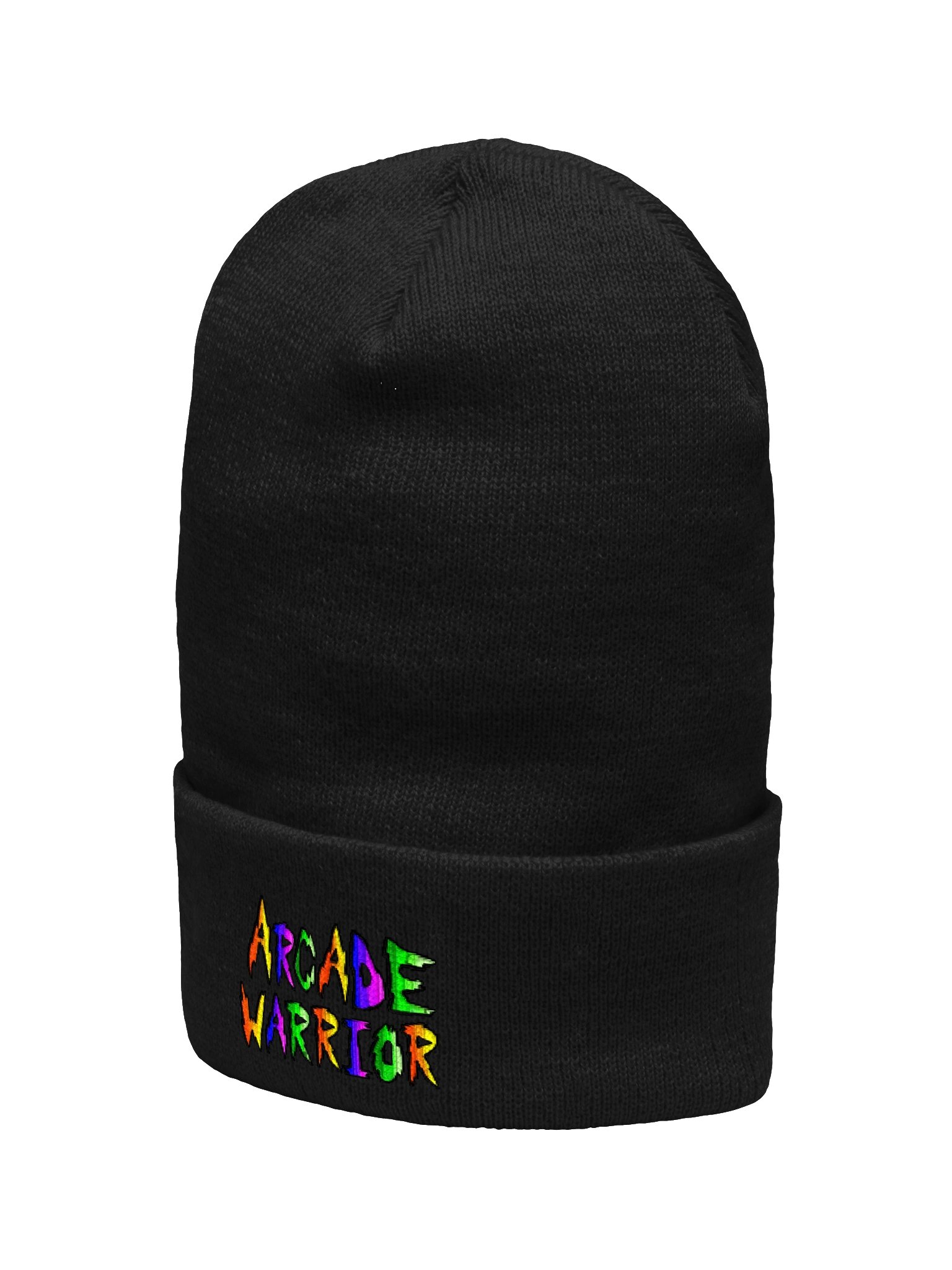 Arcade Warrior Embroidered Halloween Logo Beanie 2026 product image (10)