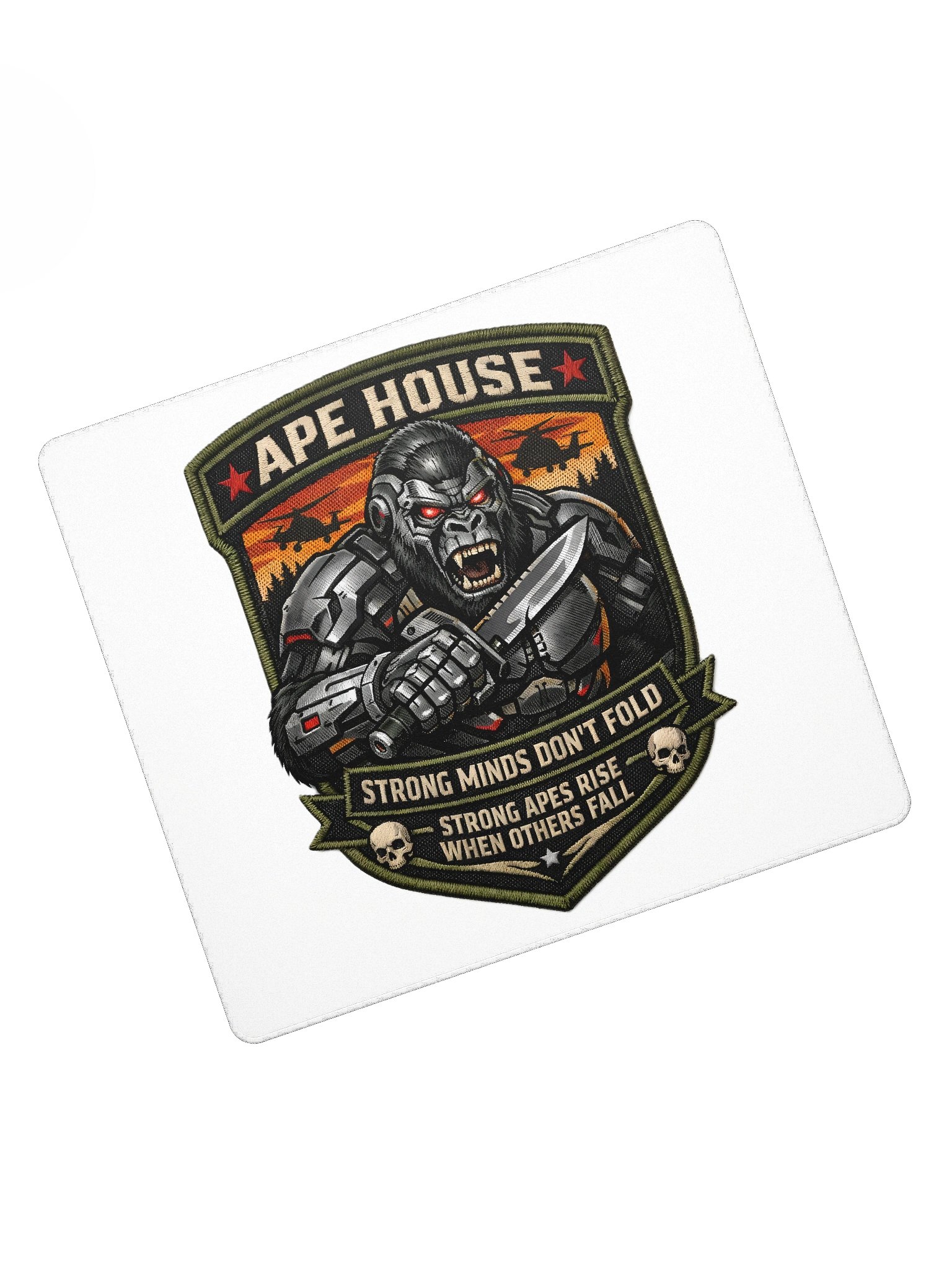 Ape House Gaming Mouse Pad – Strong Minds Don’t Fold product image (8)