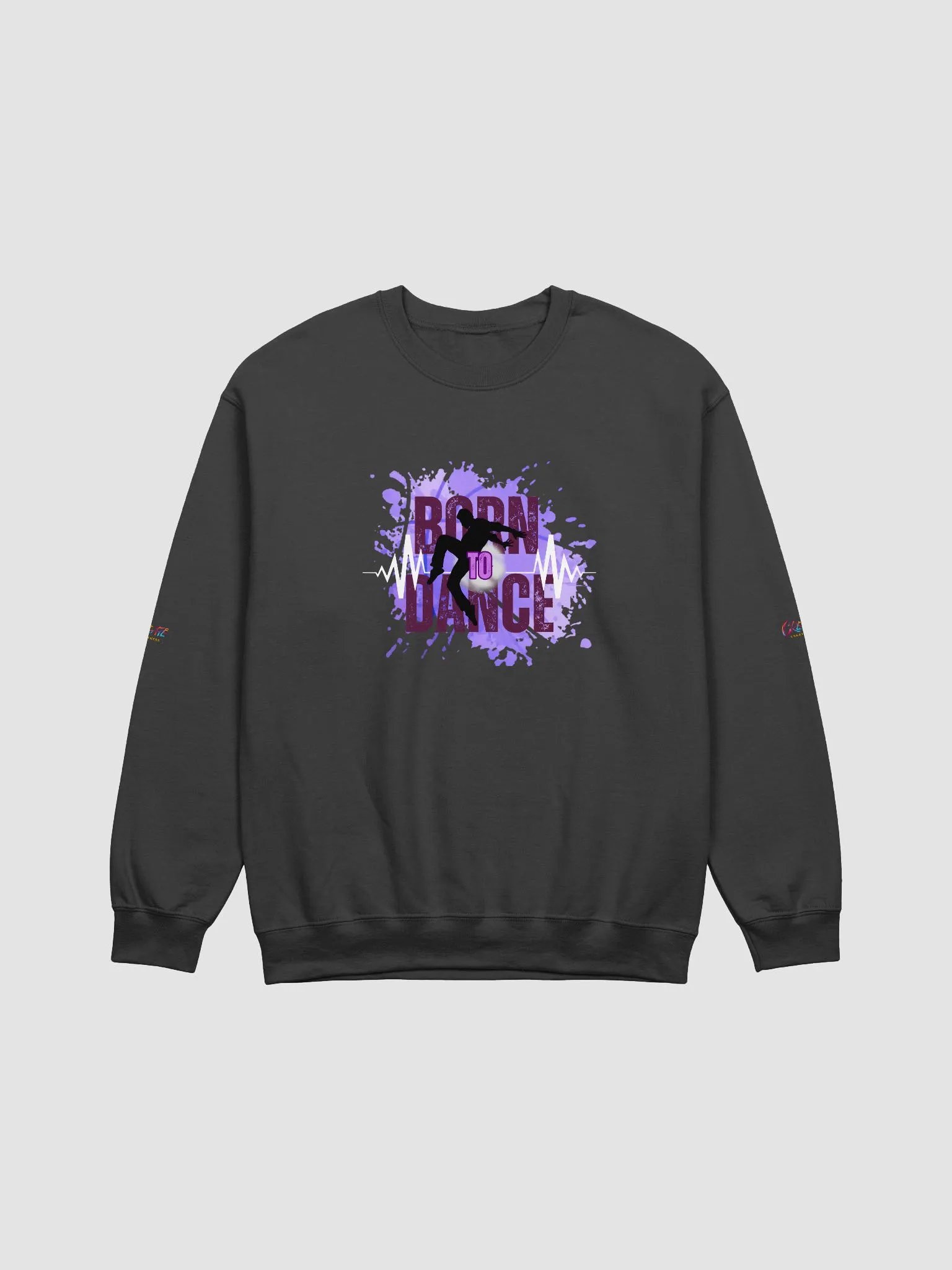 Dynamic Born to Dance His Silhouette Sweatshirt product image (2)