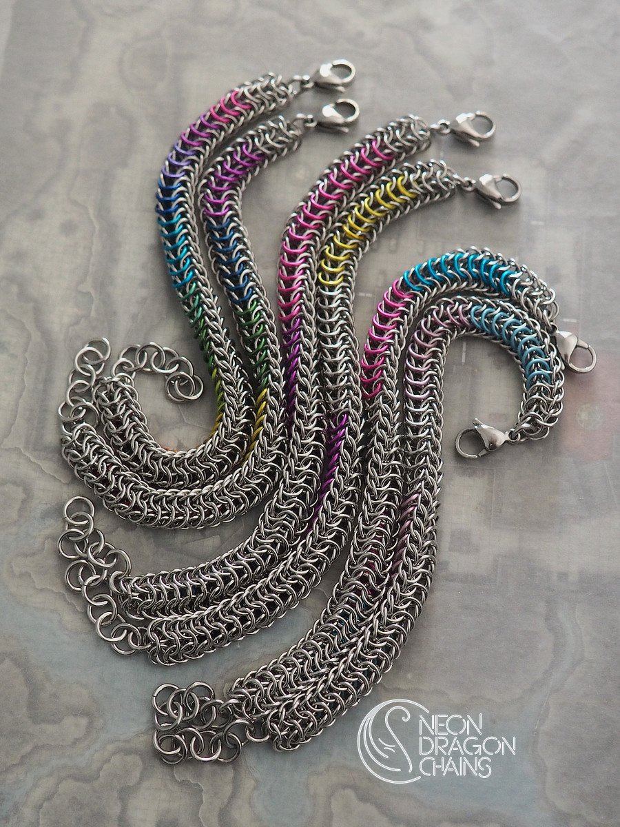 Helios Dragonscale Bracelet / Pride Flag Edition product image (2)