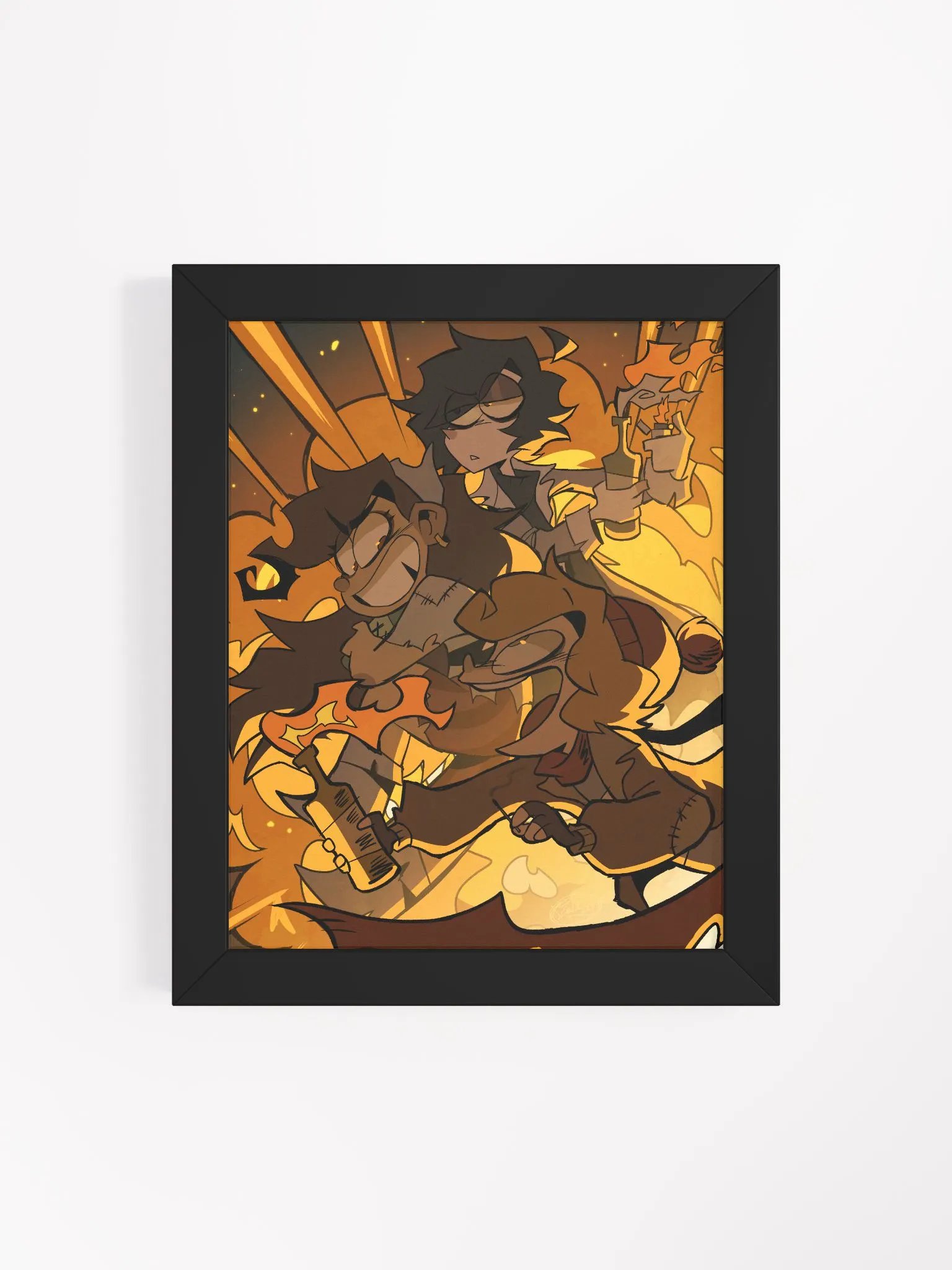 Ramshackle: Blowing Things Up Framed Print product image (20)