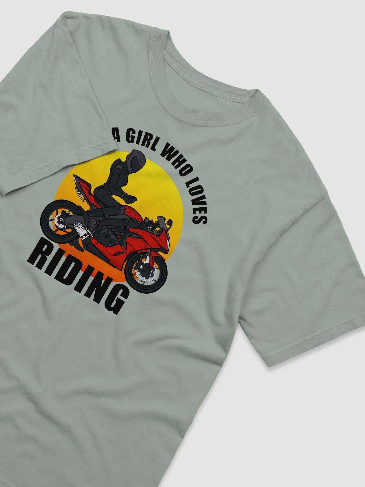Girl Loves Riding T-Shirt product image (3)