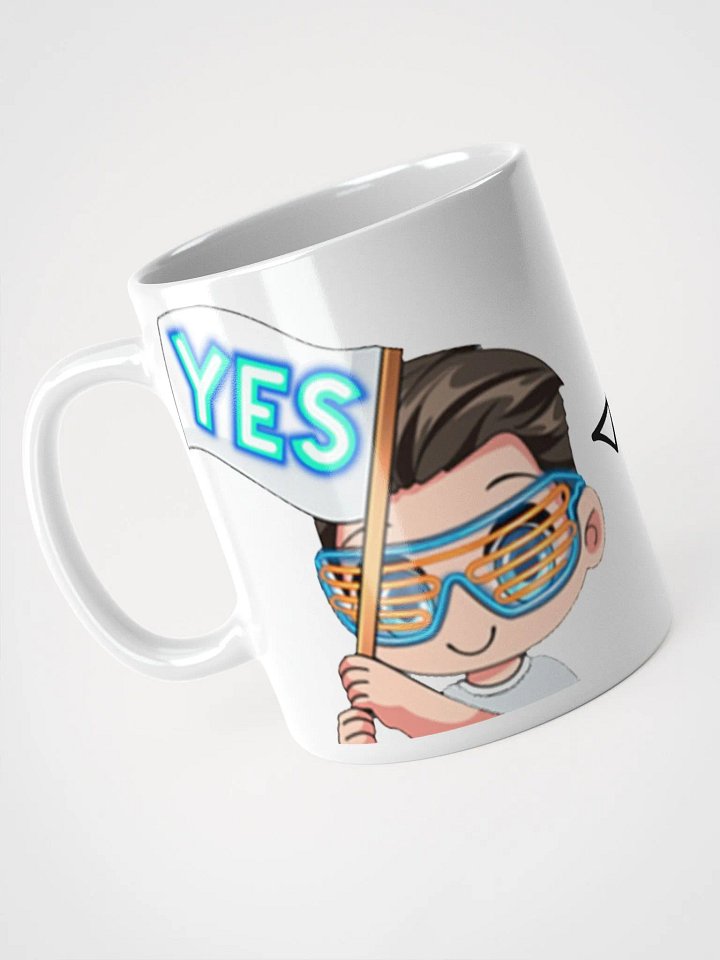 Yes Coffee Mug: Now includes actual people size! product image (1)