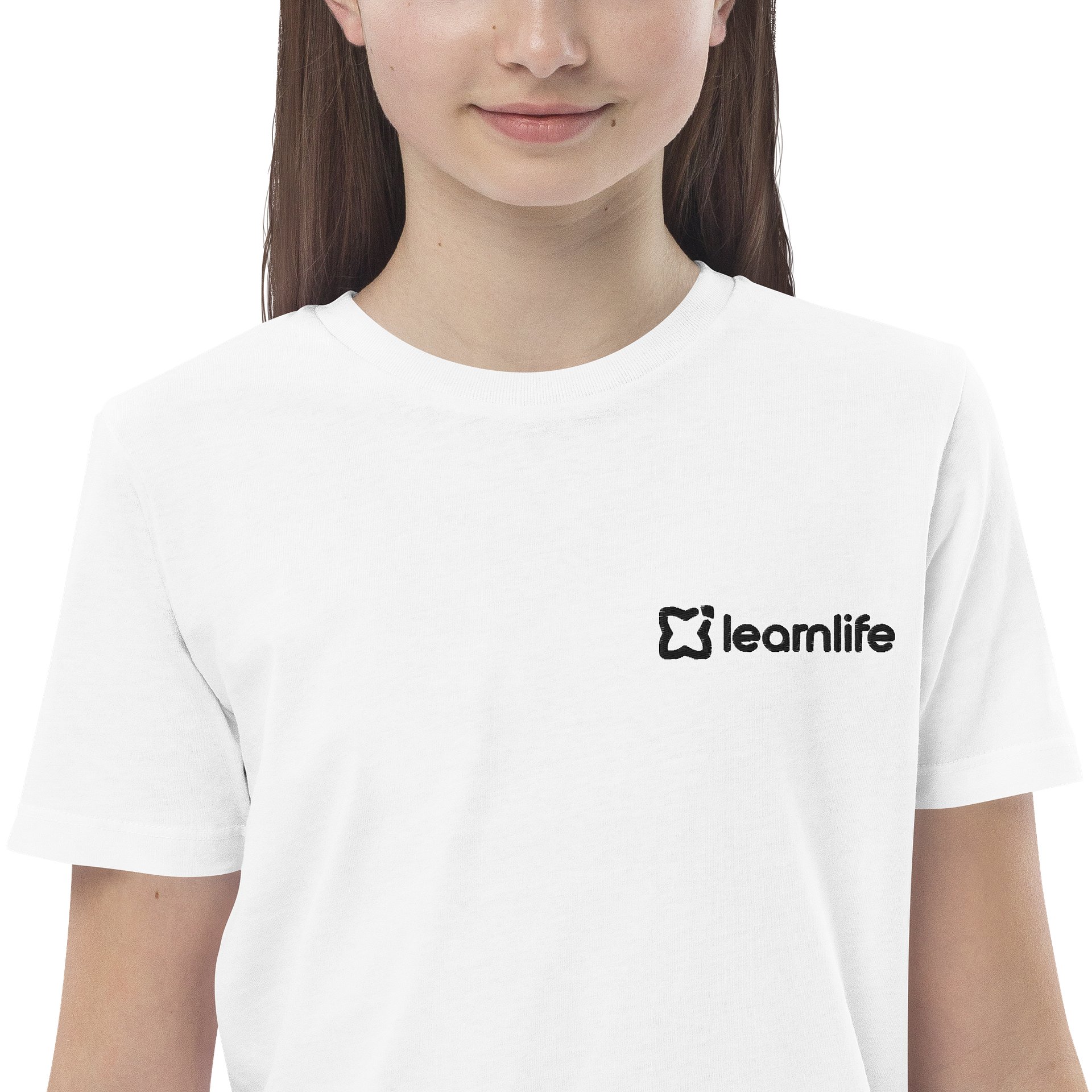 Kids Tee - Organic Embroidered - Black Logo product image (1)
