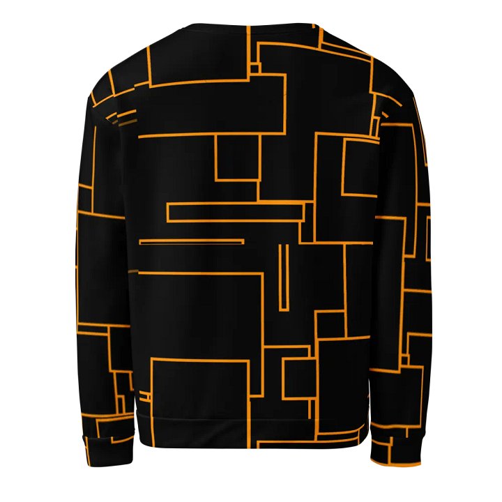 h3llomarc Orange Squares Sweatshirt product image (2)