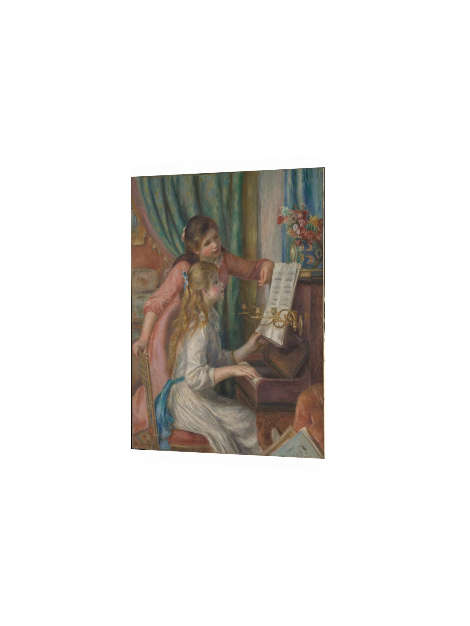 Renoir, Two Young Girls at the Piano — Fine-Art Poster product image (8)