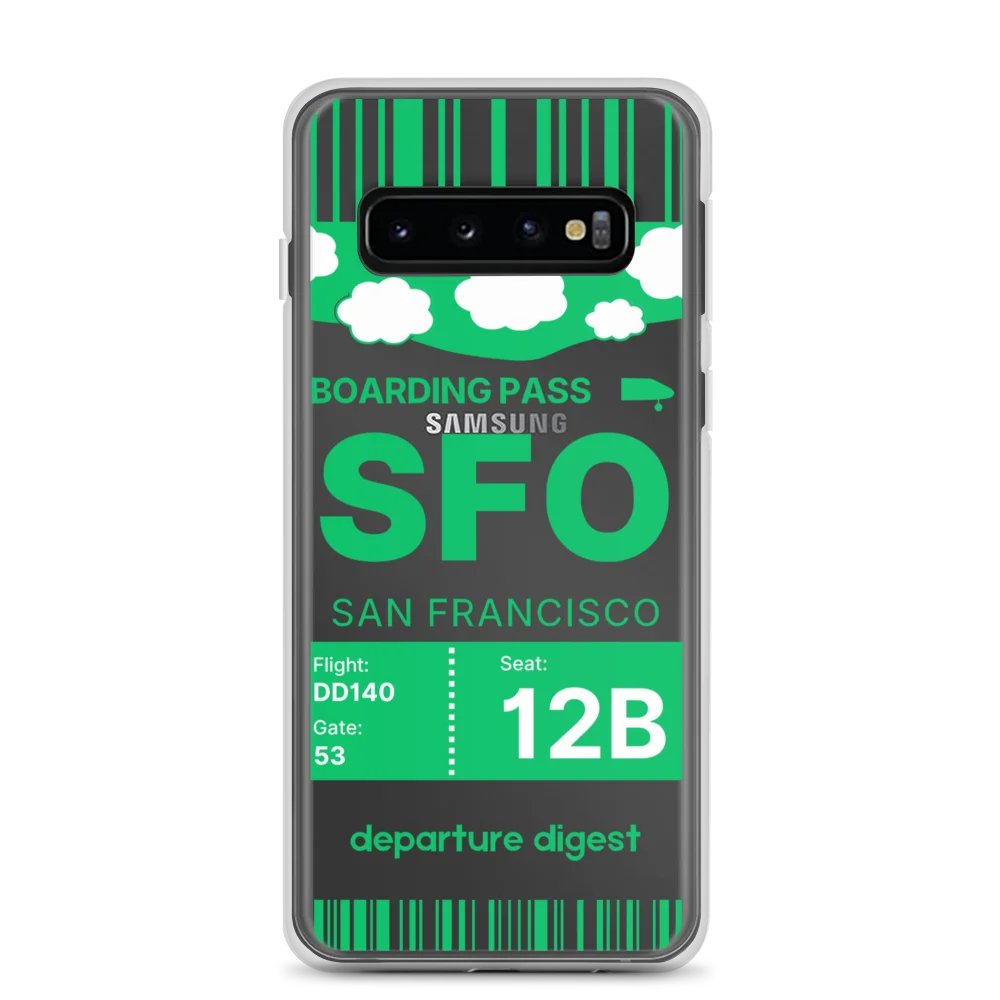 SFO: San Francisco Boarding Pass Case (Android) product image (1)