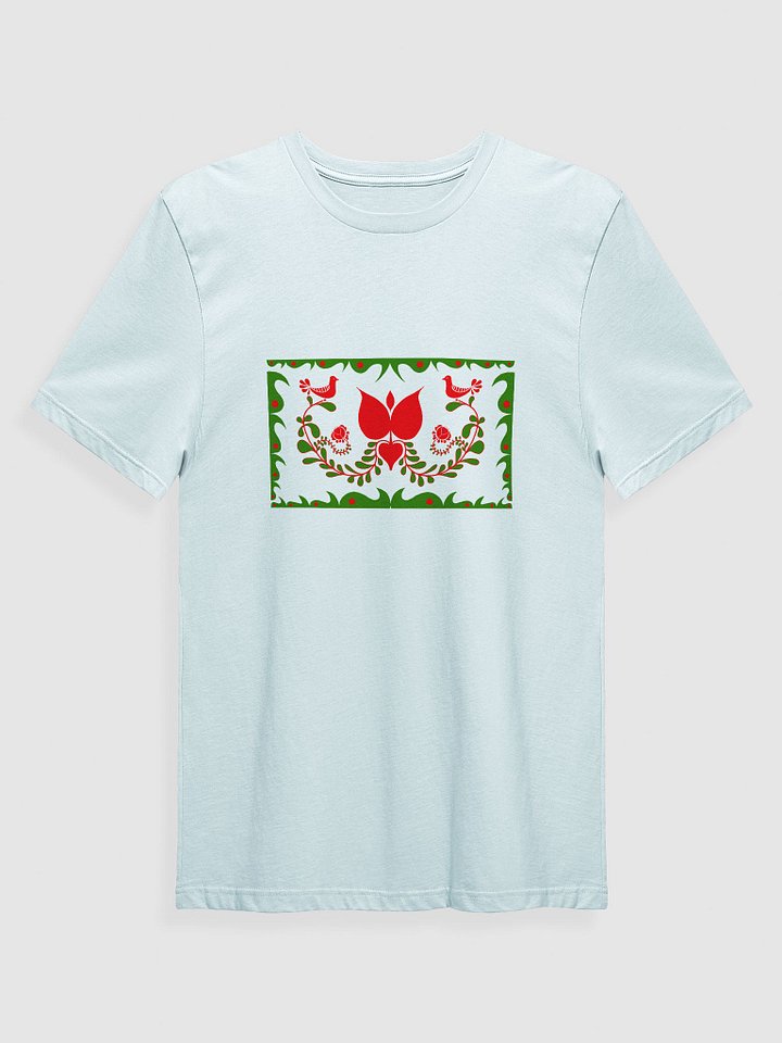 Hungarian Folk Art Red Flower T-Shirt product image (1)