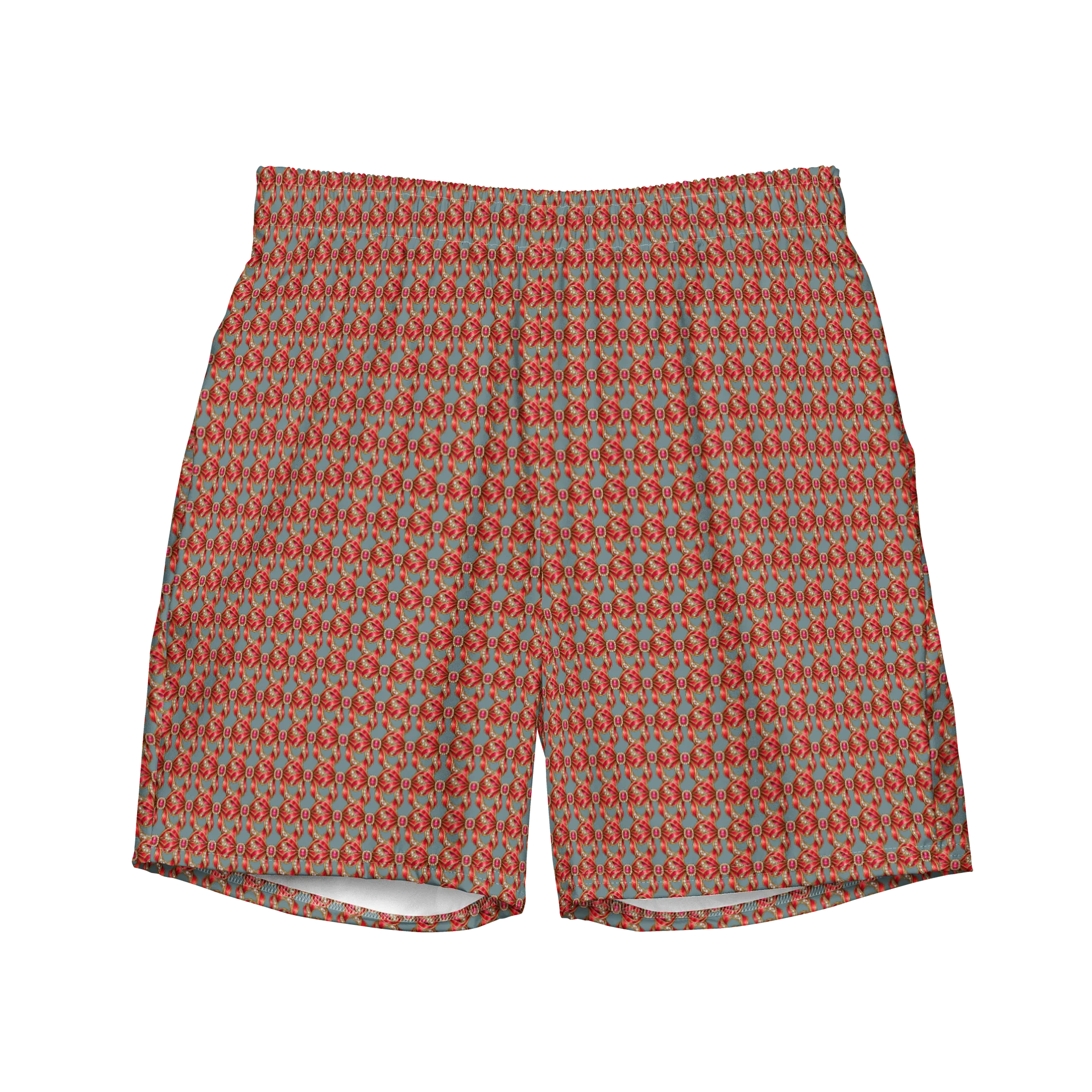 Geometric Mosaic Swim Trunks product image (1)