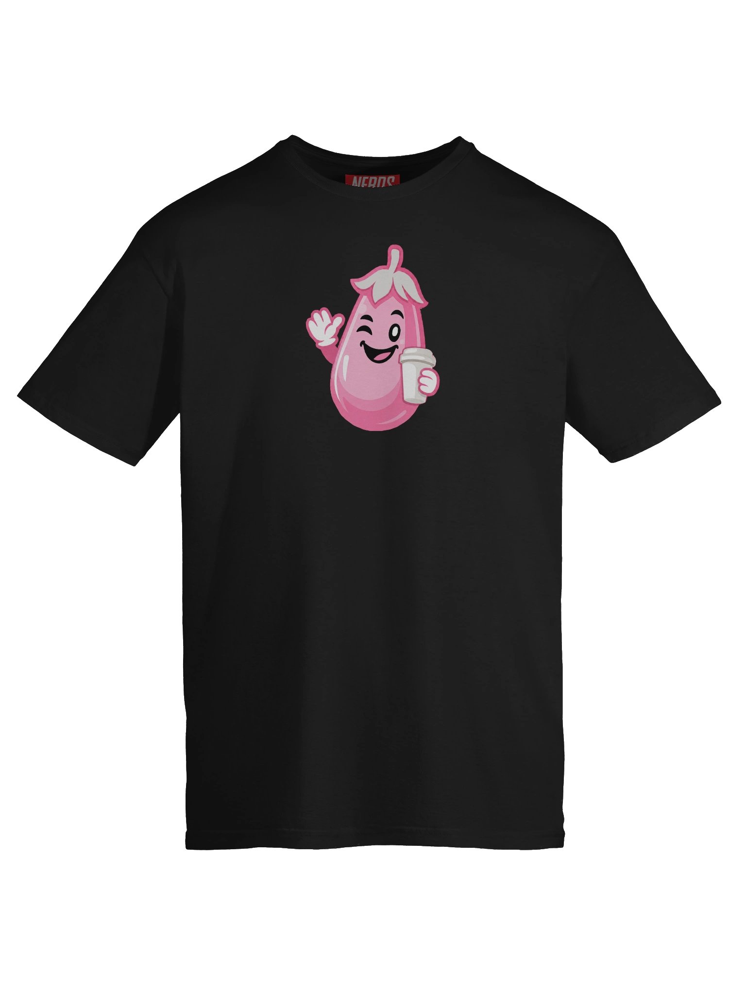 Swallow My Cockachino Logo Tee (green, black) product image (5)